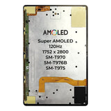 Replacement AMOLED LCD Display Touch Screen for Samsung Galaxy Tab S7 Plus S7+ T970 T975 T975N T976B