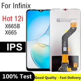 Replacement LCD Display Touch Screen For Infinix Hot 12i X665 X665B