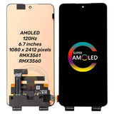 Ersatz-AMOLED-Display-Touchscreen für Realme GT Neo 3 RMX3561 RMX3560 