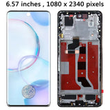 Replacement OLED LCD Display Touch Screen With Frame for Honor 50 NTH-NX9 NTH-AN00