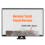 Replacement New Display for Dell Inspiron 16 5620 5625 7625 7620 7635 16.0 inch FHD 2-in-1 LCD Touch Screen Assembly