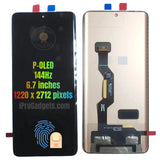 Replacement New Display for Motorola Edge 50 Ultra 5G 144Hz OLED Touch Screen Digitizer Assembly OEM