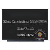 Replacement New Display for Acer Predator Helios Neo N22Q22 PHN16-71 PHN16-71-50JG 16.0 inch 165Hz FHD LCD Screen Panel