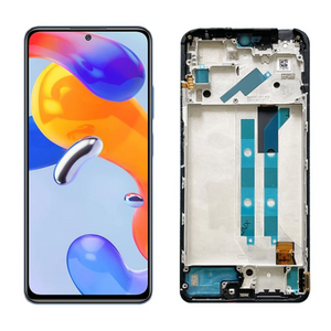 Replacement For Xiaomi Redmi Note 12 Pro 4G ‎2209116AG AMOLED LCD Touch Screen With Frame Assembly OEM Repair Parts
