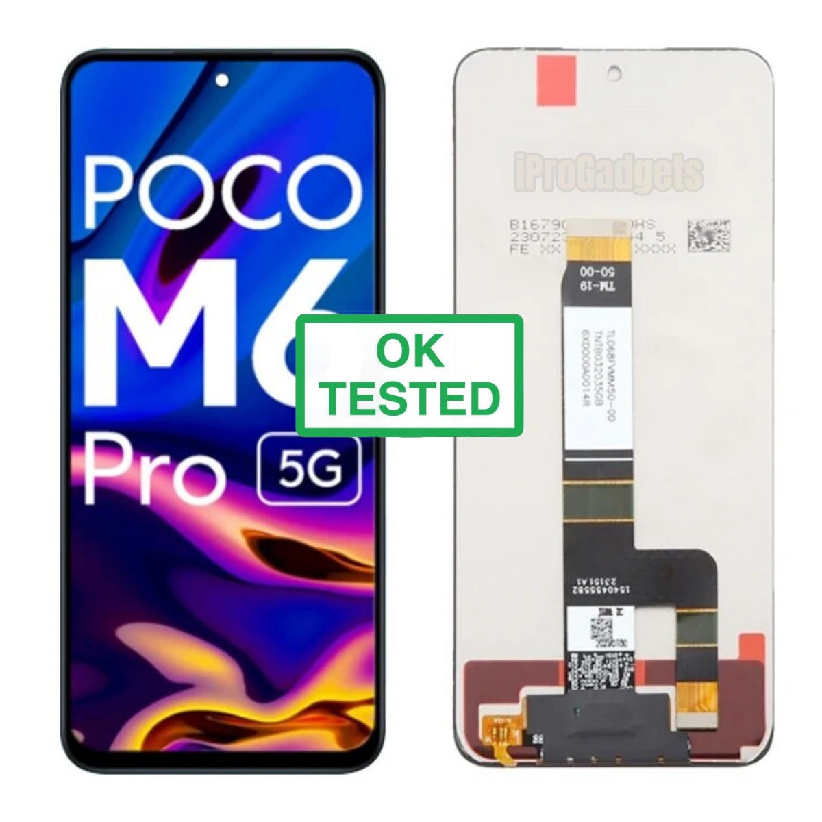 Replacement LCD Display Touch Screen For Xiaomi Poco M6 Pro 5G