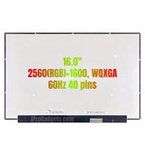 Replacement New Display for Lenovo FRU 5D11J61822 16.0 inch QHD LCD Screen Panel 60hz