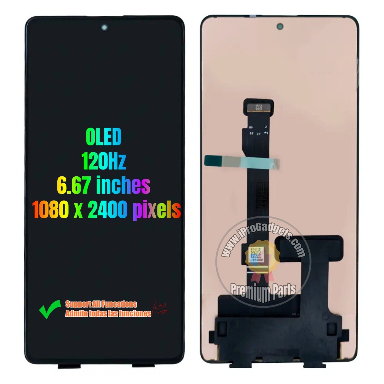 Replacement New Display for Xiaomi Redmi Note 12 Pro+ 5G 22101316UCP ...