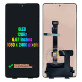 Replacement New Display for Xiaomi Redmi Note 12 Pro+ 5G 22101316UCP 22101316UG OLED Touch Screen With Frame Assembly