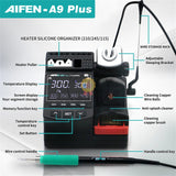 AIFEN A9 Plus Soldering Station Compatible With Iron Tip 210/245/115 Welding Rework Station