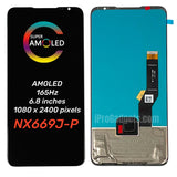 Pantalla táctil AMOLED de repuesto para ZTE nubia Red Magic 6 Pro NX669J-P 