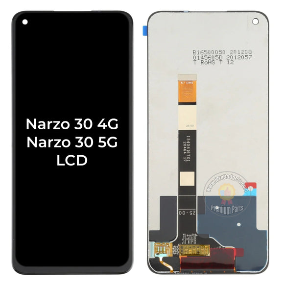 Pantalla táctil LCD de repuesto para Realme Narzo 30 4G RMX2156 5G RMX3242