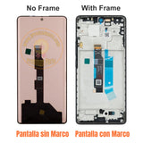 Replacement New Display for Xiaomi Redmi Note 14 Pro 4G 24116RACCG AMOLED Touch Screen With Frame Assembly
