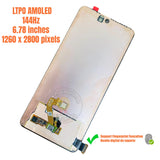 Replacement New Display for vivo iQOO Neo9S Pro+ 5G V2403A AMOLED Touch Screen Assembly