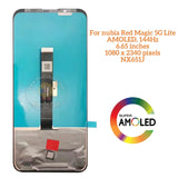 Reemplazo de pantalla AMOELD, montaje de pantalla táctil para ZTE nubia Red Magic 5G Lite NX651J