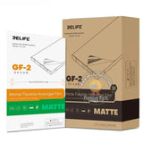 Relife GF-1 GF-2 GF-3 GF-4 SS-075 SS-075B SS-075E SS-075H SS-075HB SS-075HE Gaming Flexible Film 50PCS/Box Hydrogel Phone Screen Film