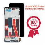 Pantalla táctil AMOLED de repuesto con marco para OPPO Reno5 Lite 4G CPH2205 