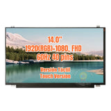 Replacement New Display for Lenovo ThinkPad T460S 14.0 inch FHD LCD Touch Screen Panel