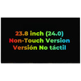 Replacement New Display 23.8 inch LED LCD Screen for Dell 01FVR6 1FVR6 IPS FHD Panel OEM