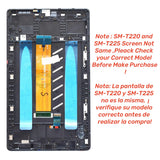 Replacement Screen For Samsung Galaxy Tab A7 Lite SM-T220 SM-T225 SM-T227U LCD Display Touch Digitizer With Frame Assembly