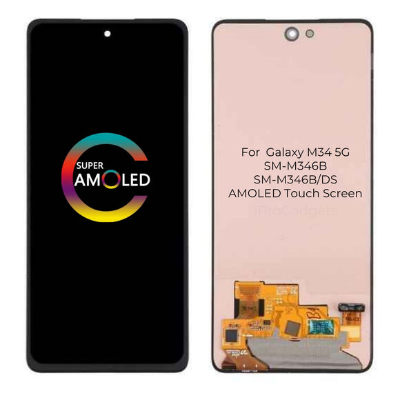 Replacement AMOLED Display Touch Screen For Samsung Galaxy M34 5G SM-M346B