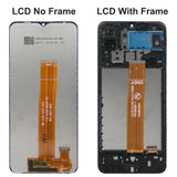 Pantalla táctil LCD de repuesto con marco para Samsung Galaxy A12 Nacho SM-A127F SM-A127M SM-A127U