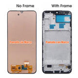 Pantalla táctil AMOLED de repuesto con marco para Samsung Galaxy A24 4G A245 SM-A245