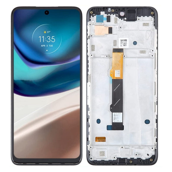 Replacement AMOLED LCD Display Touch Screen With Frame for Motorola Moto G42 XT2233-2 XT2233-1