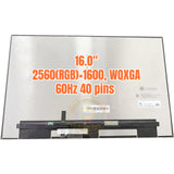 Replacement New Display B160QAN02.M B160QAN02.W 16.0″ WQXGA 2560×1600 Matte Laptop Screen Panel