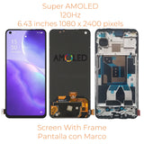 Replacement AMOLED Display Touch Screen With Frame For Realme Q3 Pro RMX2205