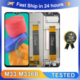 Replacement LCD Display Touch Screen With Frame Assembly For Samsung Galaxy M33 5G SM-M336B