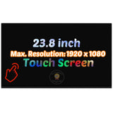 Replacement Display All-in-One Touch Screen 23.8 inch FHD LCD LM238WF5-SSE1 LM238WF5(SS)(E1) LM238WF5-SSA1 M238WF5-SSD1 New
