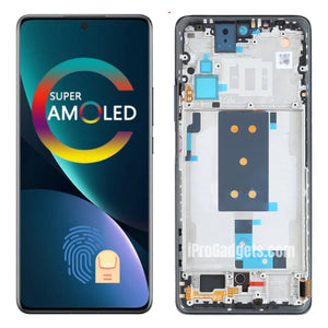 Replacement AMOLED Display for Xiaomi 12T 12T Pro 22071212AG 22081212UG 22081212G Touch Screen With Frame Assembly