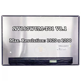 Replacement 16.0 inch Display NV160WUM-T01 V8.1 NV160WUM-T02 NV160WUM-T03 FHD IPS LED Matrix LCD Screen Panel NEW