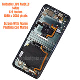 Replacement AMOLED Foldable Display for Motorola Razr 40 2023 XT2323 Main Touch Screen With Frame Assembly
