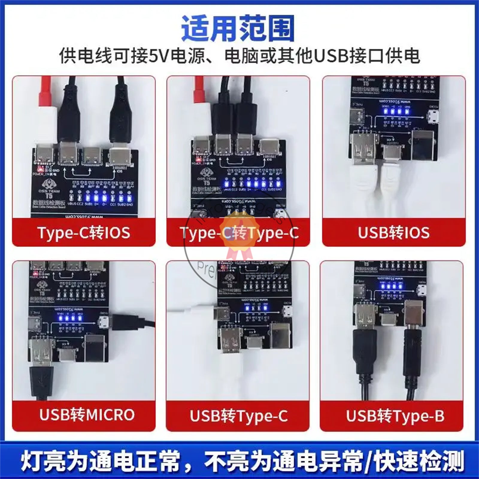 Usb-c Tester USB Cable Data Line Test Boad USB Cable Checke Data Wie ...