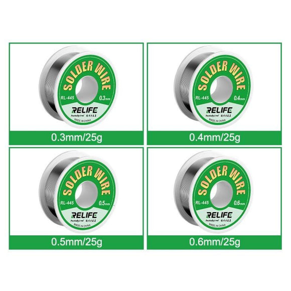 RL-445 0.3mm 0.4mm 0.5mm 0.6mm High Purity Solder Wire