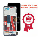 Pantalla táctil AMOLED de repuesto con marco para OPPO Reno5 Lite 4G CPH2205 