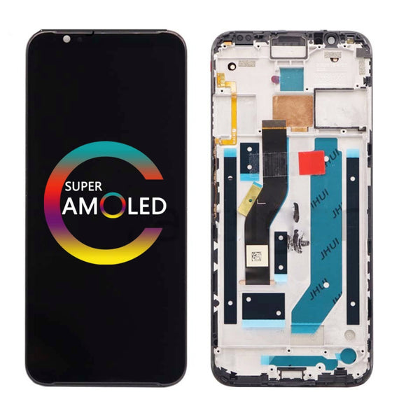 Replacement AMOLED Display Touch Screen With Frame For ZTE nubia Red Magic 3 3S NX629J NX629J_V1S