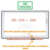 Replacement New Display NV161FHM-N62 TV161FHM-NH0 N161HCA-EA3 16.1 inch LCD Screen Panel
