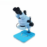 SUNSHINE SZM45T-B1 Stereo Trinocular Microscope 0.7-4.5X Zoom for Mobile Phone Repair
