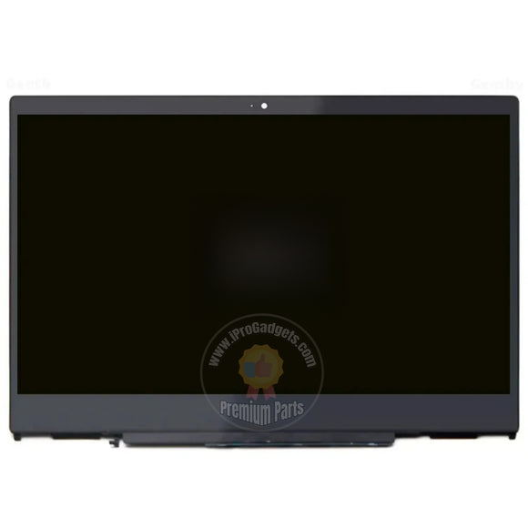 Replacement Full Display for HP PAVILION X360 14-cd0020la 14-dd0xxx FHD LCD Touch Screen With Frame Assembly Black