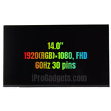 Replacement New Display N140HCE-ET2 14.0 inch FHD 1920x1080 IPS LCD Screen Panel
