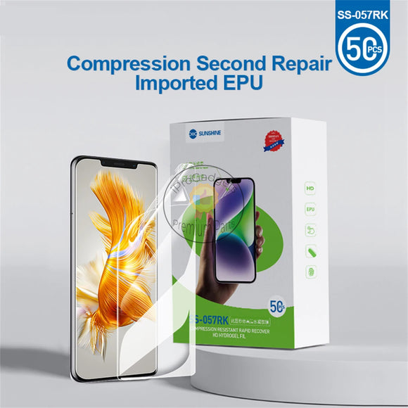 Sunshine Less Screen SunShine SS-057RK HD Water Gel Screen EPU Film 50 PCS – iProGadgets