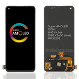 Reemplazo para el ensamblaje táctil de pantalla AMOLED Realme GT 5G RMX2202