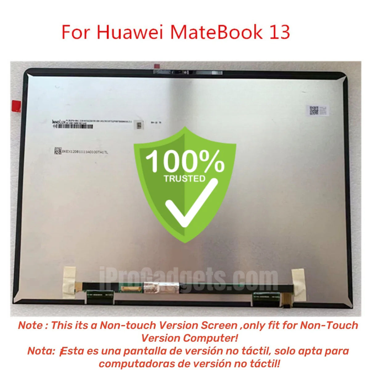 Replacement New Display for Huawei MateBook 13 13-53010FYW LCD