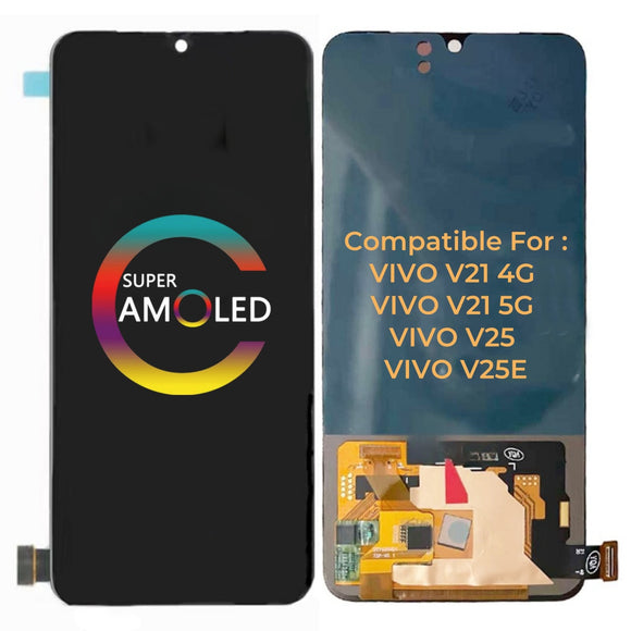 Pantalla LCD AMOLED de repuesto para VIVO V21 4G / VIVO V21 5G / VIVO V25 / VIVO V25E