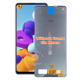 Ersatz-LCD-Display, Touchscreen mit Rahmen für Samsung Galaxy A21S A217 A217F SM-A217F/DS A217H