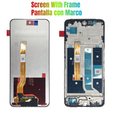 Replacement New Display for Realme 11 5G RMX3780 LCD Touch Screen Digitizer With Frame Assembly