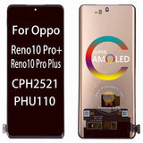 Replacement New Display for Oppo Reno10 Pro+ 5G PHU110 CPH2521 AMOLED Touch Screen With Frame Assembly