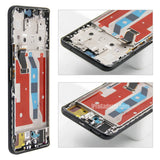 Pantalla táctil LCD de repuesto con marco para Honor 50 Lite NTN-L22 NTN-LX1 NTN-LX3 